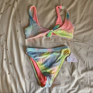 NWOT Dippin Daisy Bikini Swimsuit Ultra Bottom Muse Top